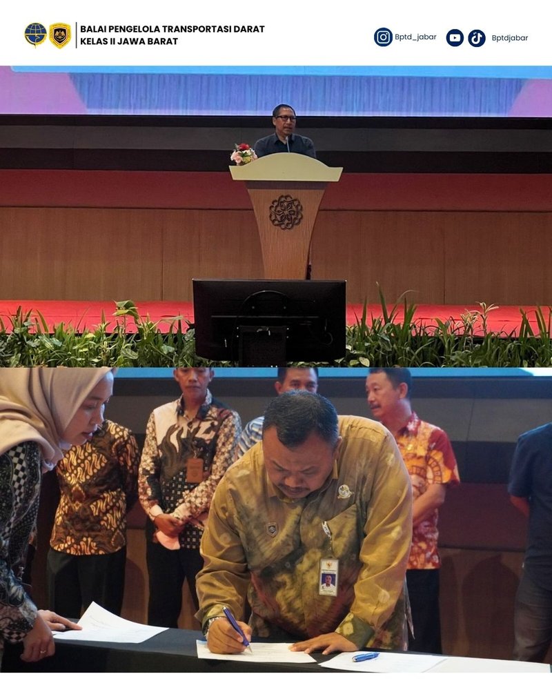 Rapat Koordinasi Keselamatan Lalu Lintas dan Angkutan Jalan di Provinsi Jawa Barat