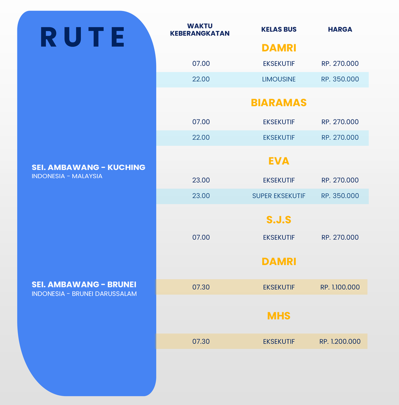 JADWAL BUS ALBN