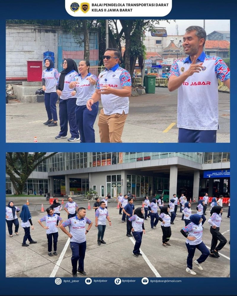 SENAM PAGI BPTD KELAS II JAWA BARAT