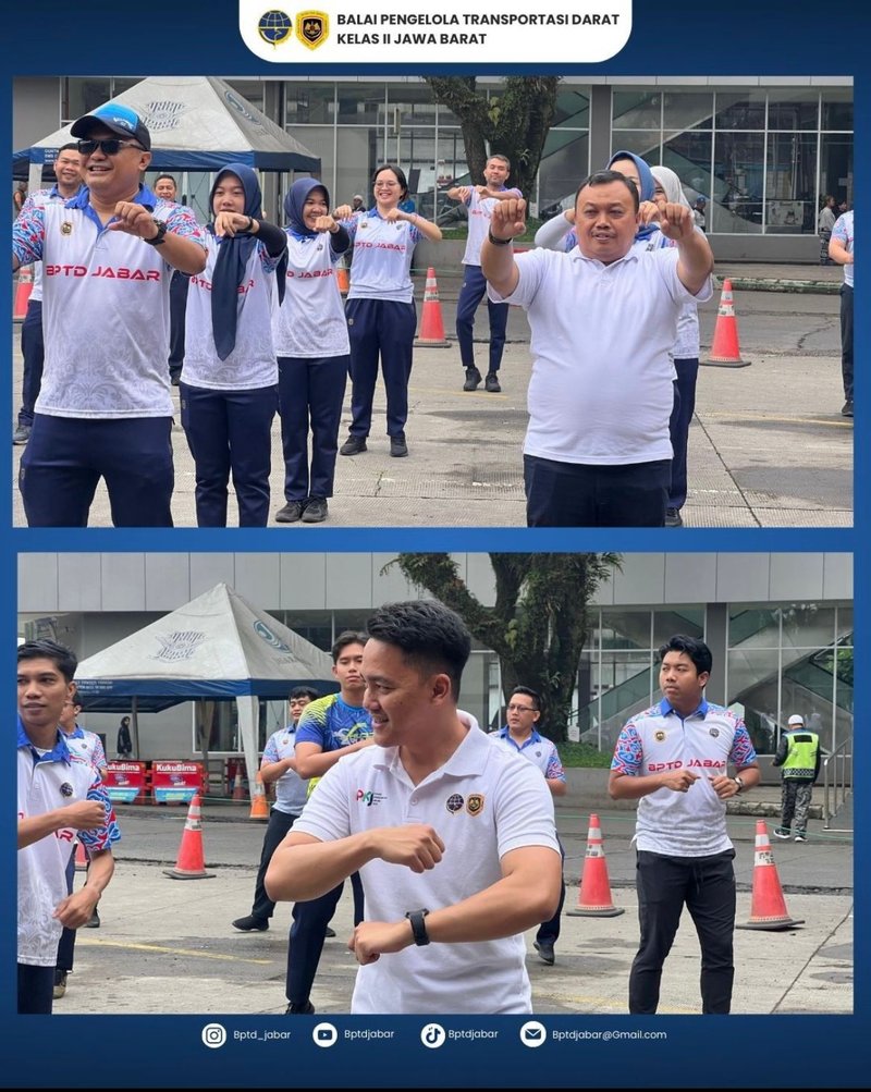 SENAM PAGI BPTD KELAS II JAWA BARAT