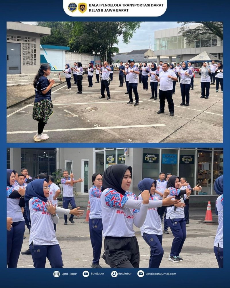 SENAM PAGI BPTD KELAS II JAWA BARAT