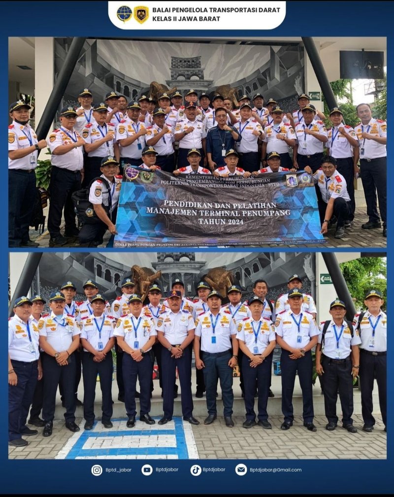 Pada hari Kamis, 04 Juli 2024 Kunjungan Diklat Manajemen Terminal Penumpang Angkatan I PTDI-STTD ke Terminal Tipe A Guntur Melati, Kab. Garut