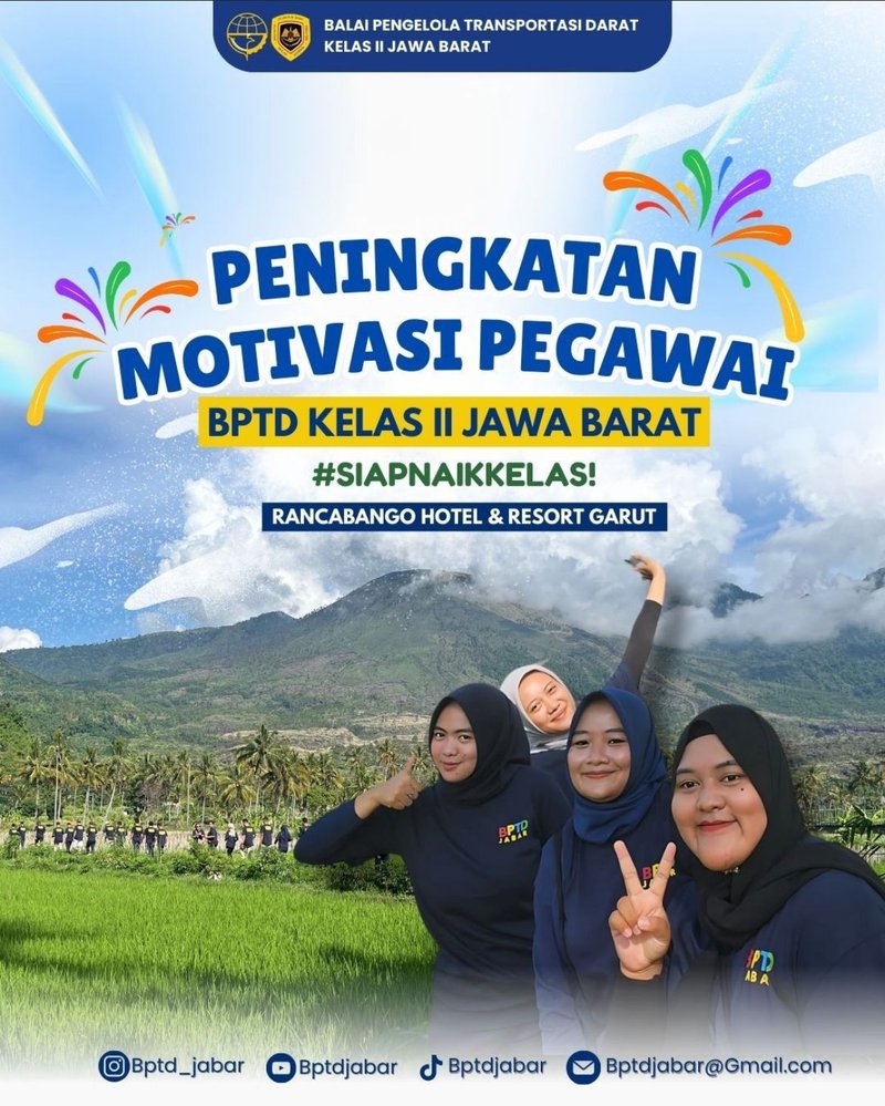 Peningkatan Motivasi Pegawai BPTD Kelas II Jawa Barat