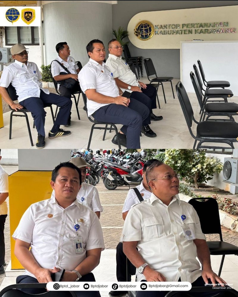 Koordinassi & Monitoring Dengan BPN Kabupaten Karawang