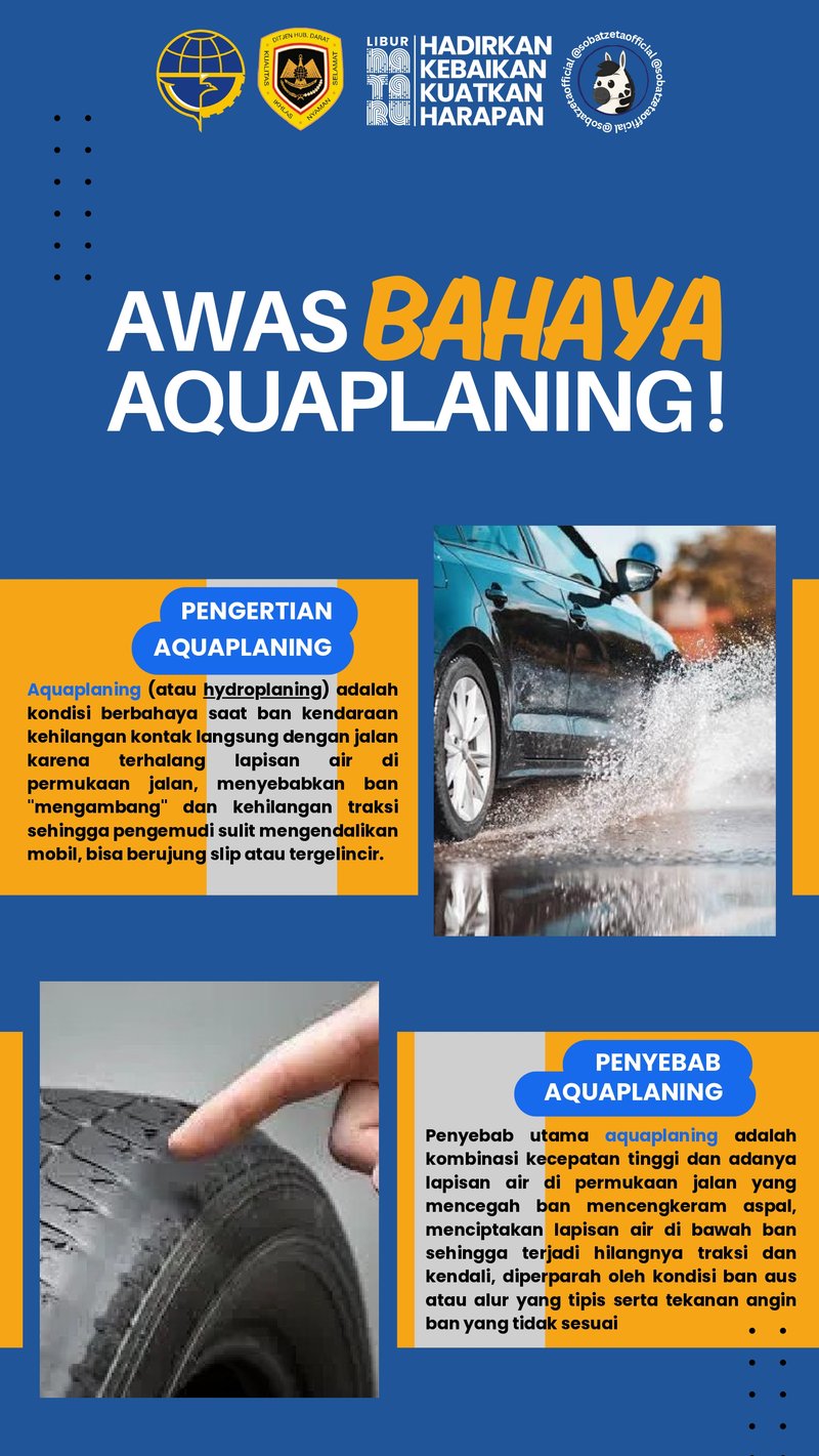 Awas bahaya aquaplaning 1