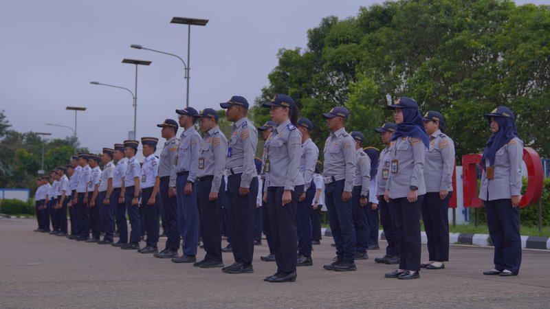 kegiatan Penyerahan Surat Keputusan Pensiun dan Serah Terima Jabatan Pengawas Satuan Pelayanan di Halaman TTA Sei Ambawang (4)