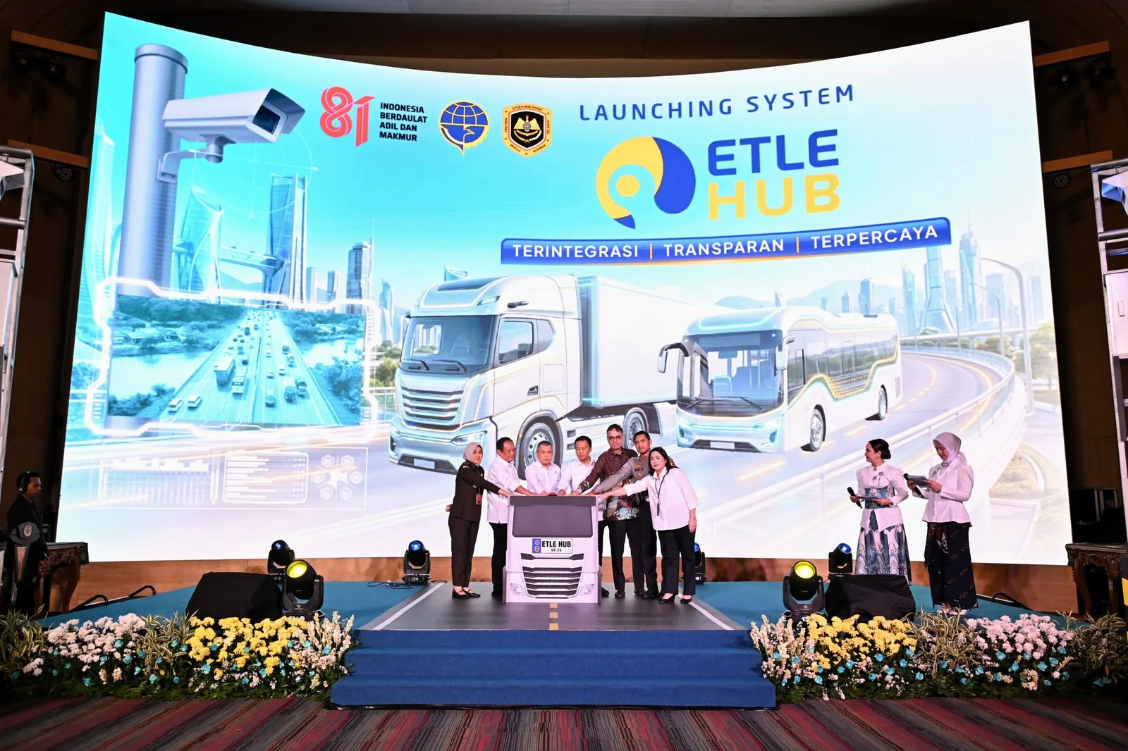 BPTD Kelas II Kalteng Ikuti Launching Sistem Penegakan Hukum Melalui Alat Bukti Rekaman Elektronik Pelanggaran Lebih Dimensi , Lebih Muatan (ETLE HUB) dan Perkuat Penegakan Hukum Menuju Zero ODOL 2027.