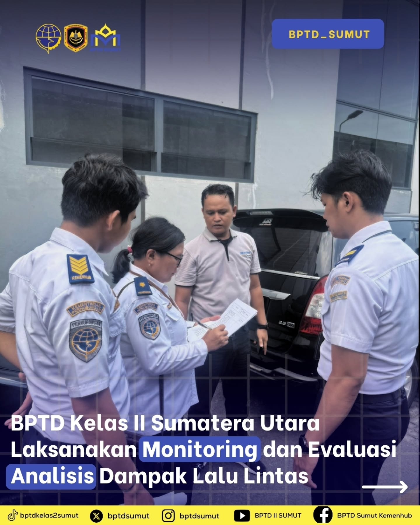Dari Andalalin Menuju Lalu Lintas Berkeselamatan, BPTD Sumut Perkuat Pengawasan