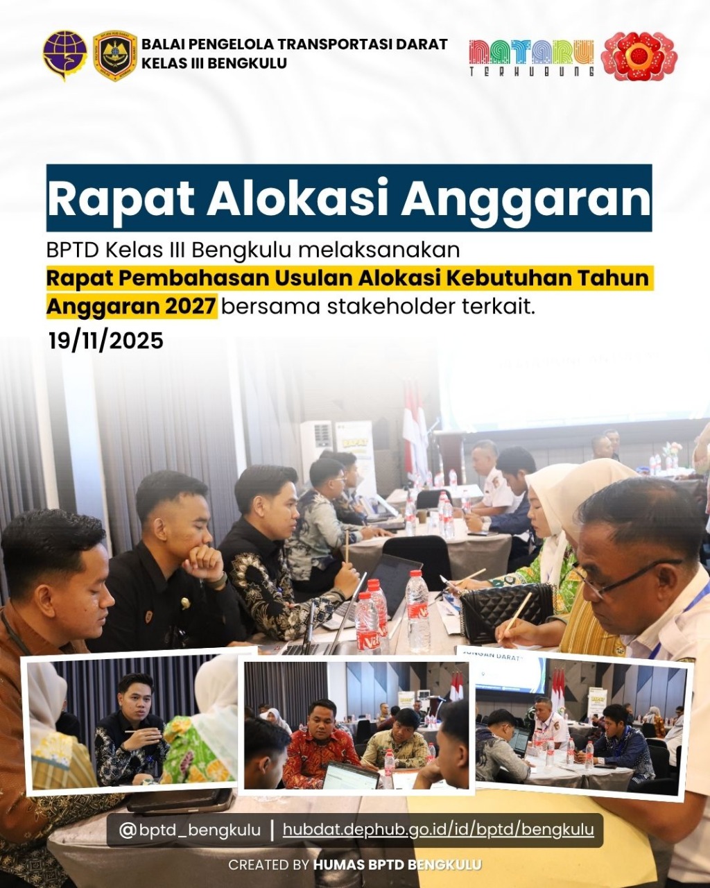 Rapat Pembahasan Usulan Alokasi Kebutuhan Tahun Anggaran 2027