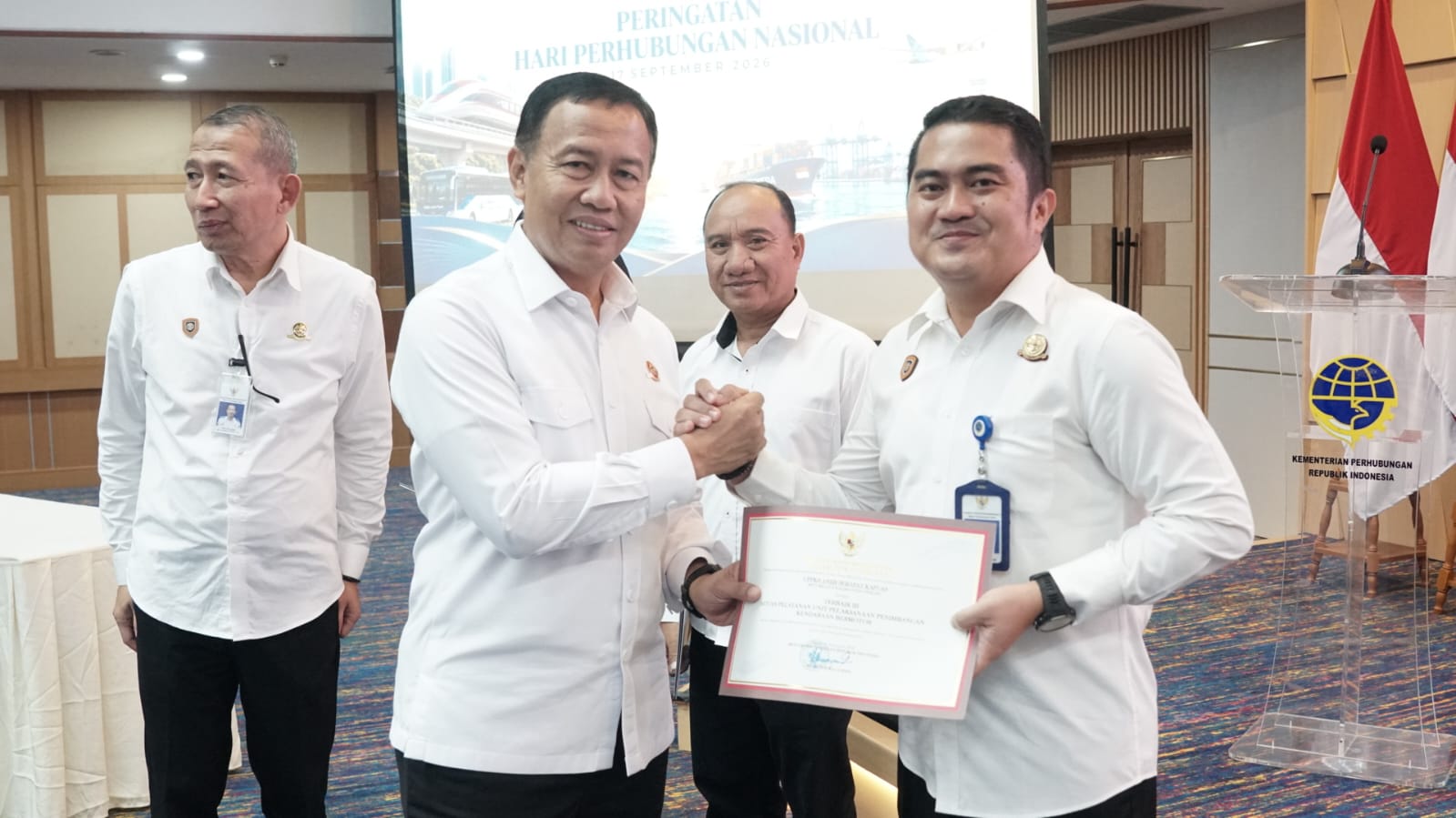 UPPKB Anjir Serapat Raih Terbaik III Prasarana Transportasi Jalan Berbasis Green dan Smart Tahun 2026