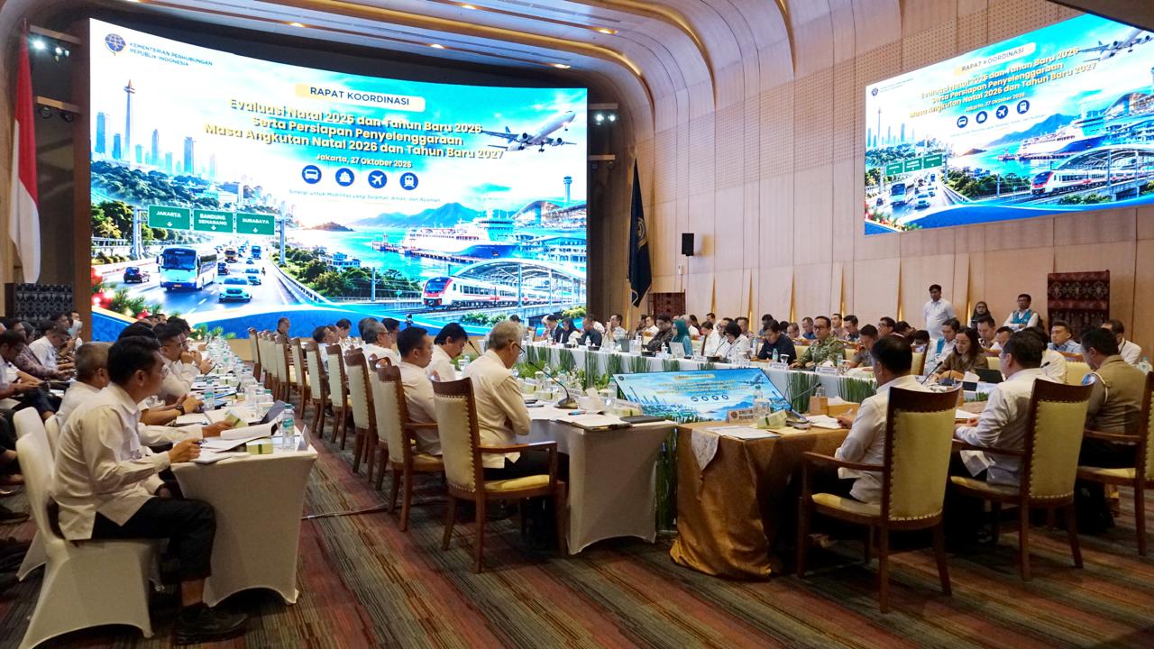 Ditjen Hubdat Siapkan Langkah Strategi Hadapi Natal 2026 dan Tahun Baru 2027